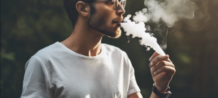 Person vaping